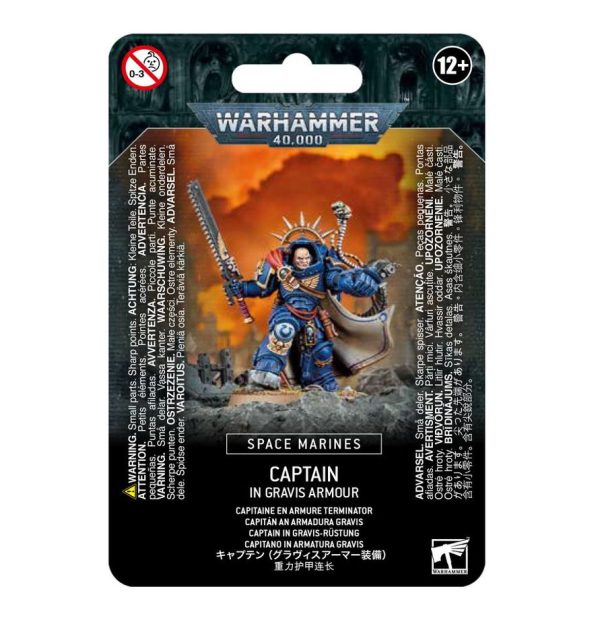 Capitán en armadura Gravis