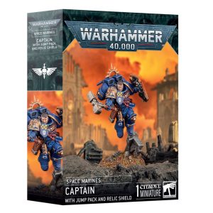 Capitán con propulsor de salto y escudo reliquia