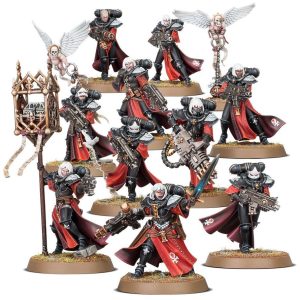 Escuadra de Hermanas de Batalla de las Adepta Sororitas / Escuadra de Dominias de las Adepta Sororitas
