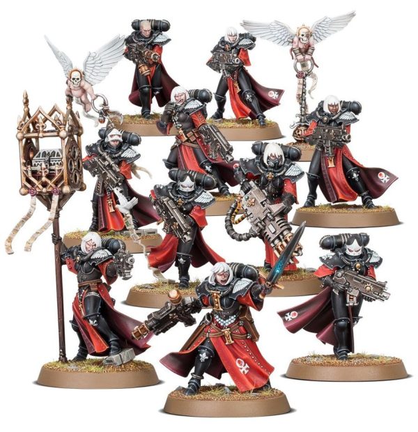Escuadra de Hermanas de Batalla de las Adepta Sororitas / Escuadra de Dominias de las Adepta Sororitas