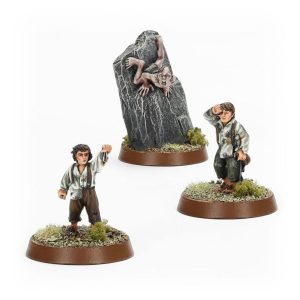 Frodo Baggins™, Samwise Gamgee™ y Gollum™