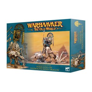 Tomb King/Liche Priest montado en Necrolith Bone Dragon