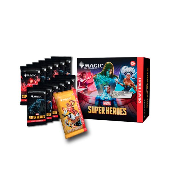 Draft Night Marvel Super Heroes Inglés – Magic The Gathering