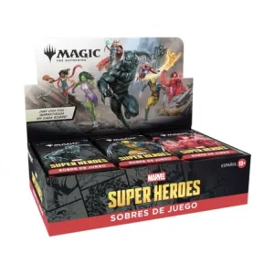 Play Booster Display (30 sobres) Marvel Super Heroes Español