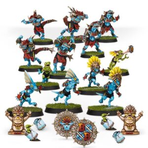 Equipo Lizardmen de Blood Bowl: Gwaka'moli Crater Gators