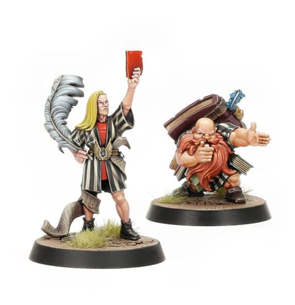 Árbitros poco imparciales Elf y Dwarf