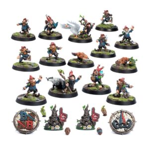 Equipo Gnome de Blood Bowl: The Glimdwarrow Groundhogs