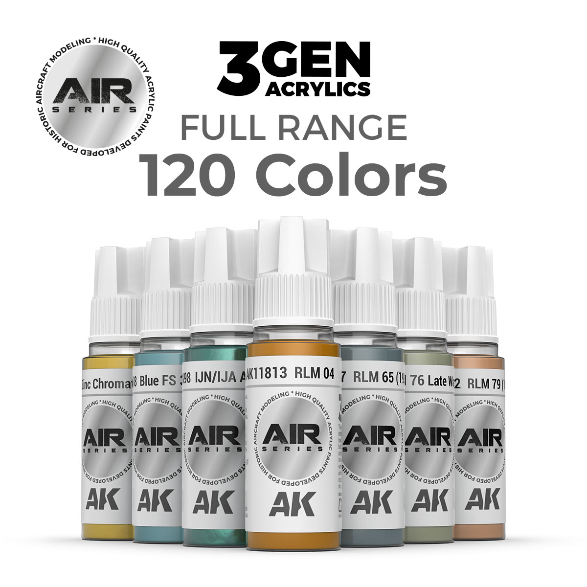 Rango Completo – Serie Air / Aire – 3GEN Pintura Acrilica