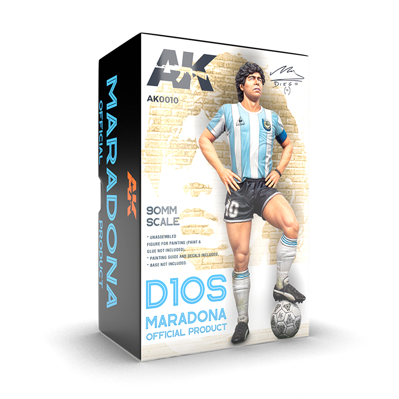 Maradona – 90mm Scale Figure