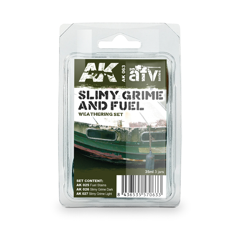 Set de Efectos de Suciedad Viscosa y de Combustible