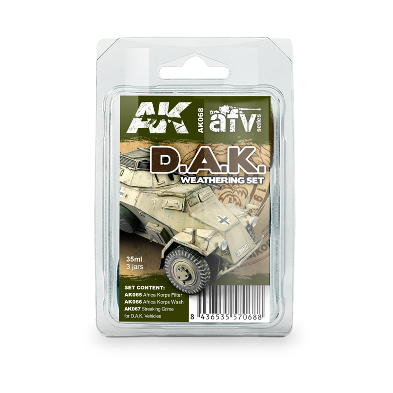 Set Weathering para Africa Korps