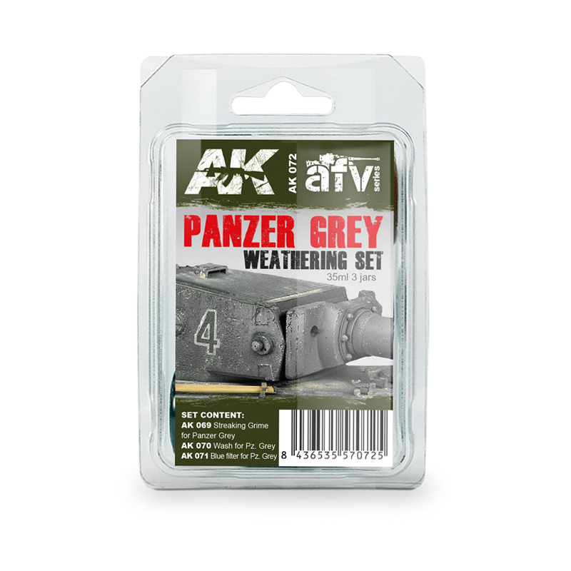 Set Weathering para los Primeros Panzers