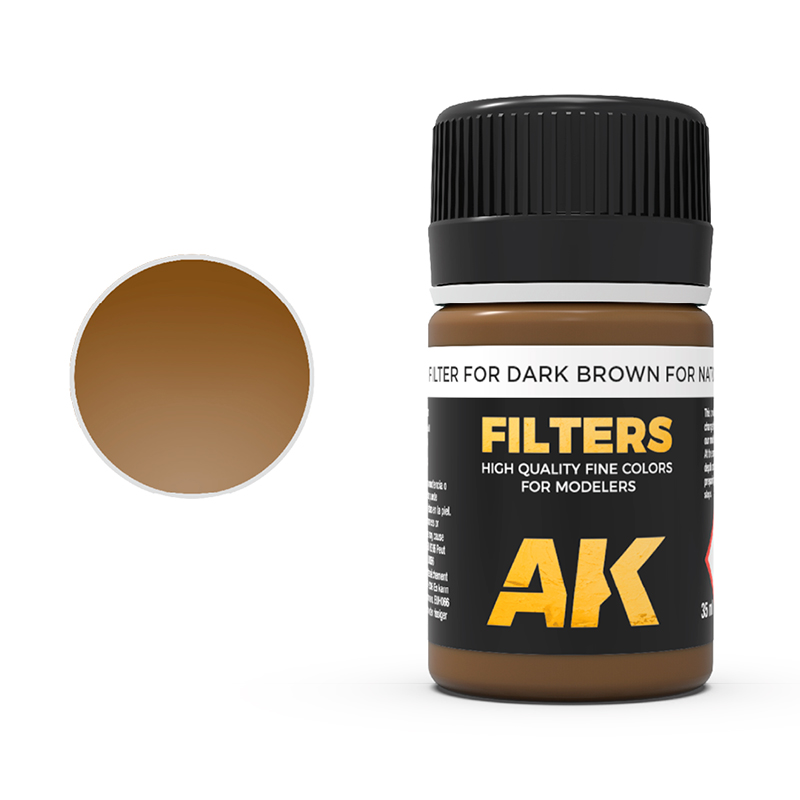 Filtro Marrón Oscuro para Vehiculos de la OTAN y Verdes