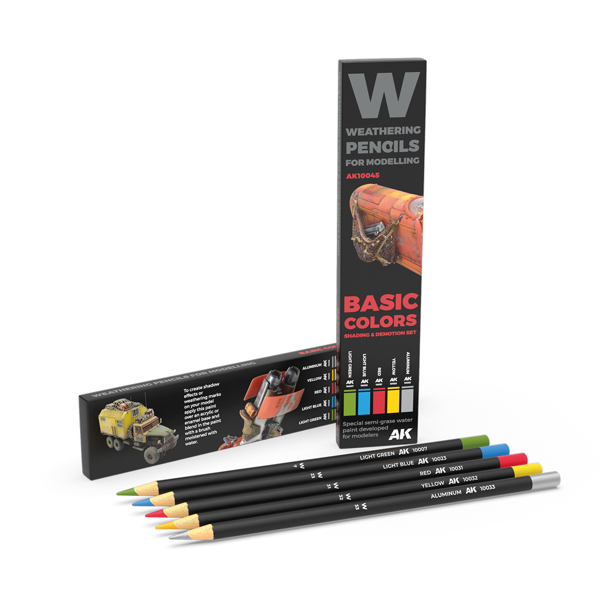 Colores Básicos: Set de Sombreado y Degradado – Lapiceros Weathering