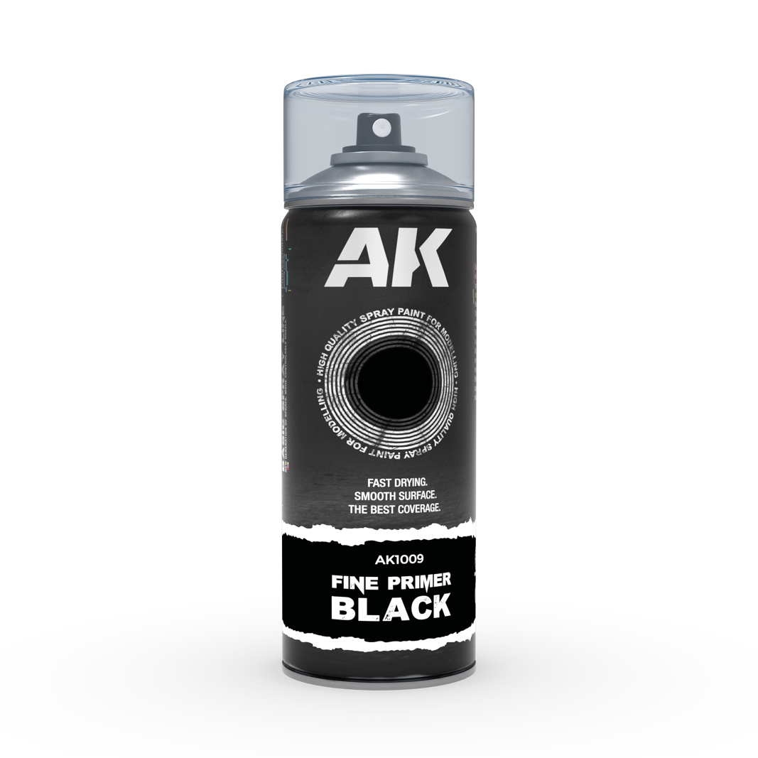 Imprimación Fina Negra en Spray