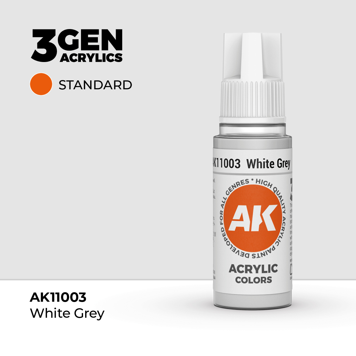 Gris Blanco – Estandar – 3GEN Pintura Acrilica