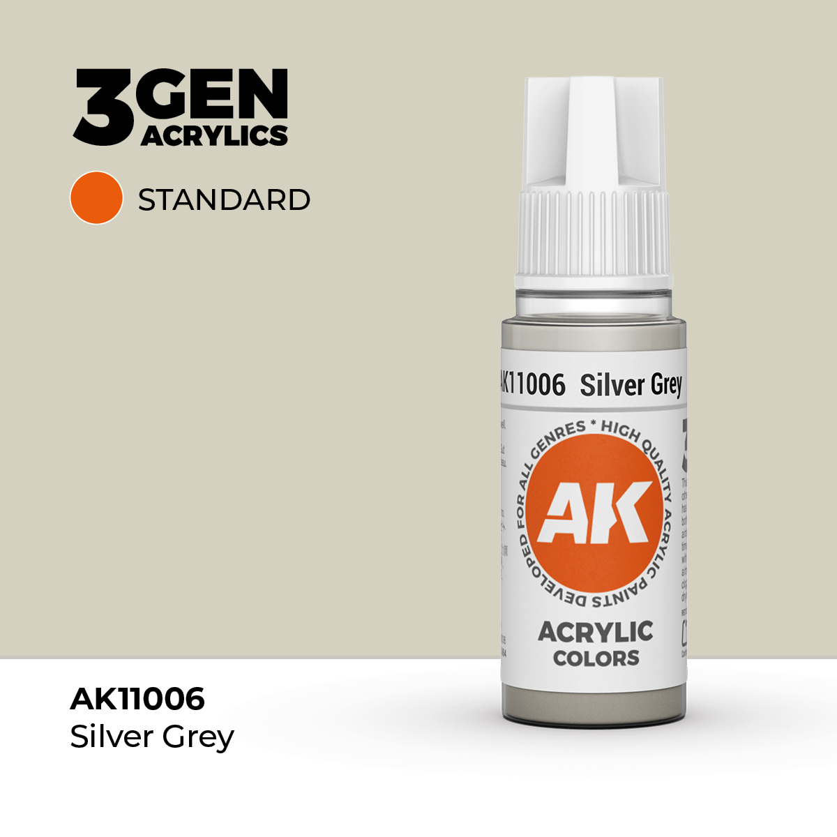 Gris Plata – Estandar – 3GEN Pintura Acrilica