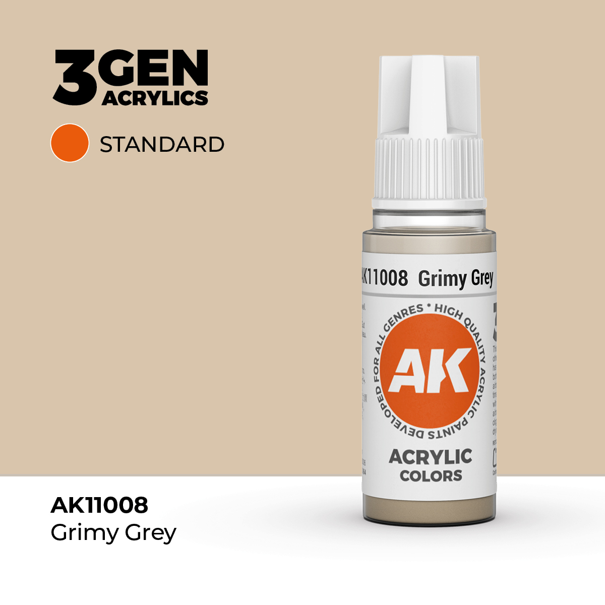 Gris Sucio – Estandar – 3GEN Pintura Acrilica