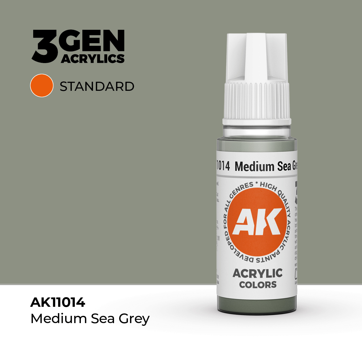 Gris Mar Medio – Estandar – 3GEN Pintura Acrilica