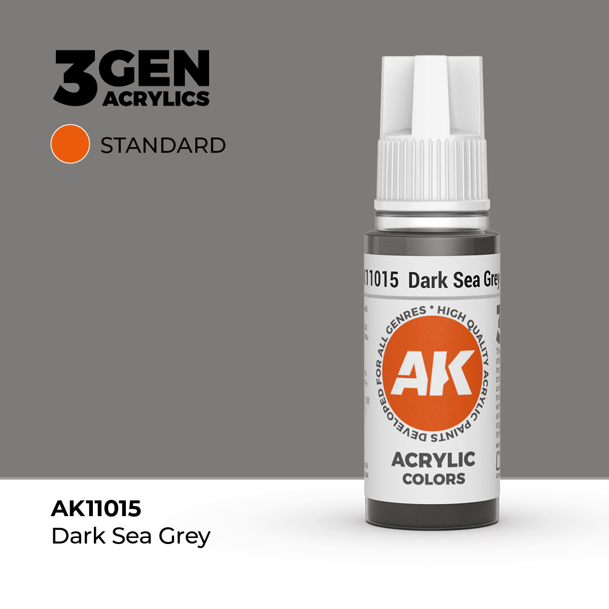 Gris Mar Oscuro – Estandar – 3GEN Pintura Acrilica