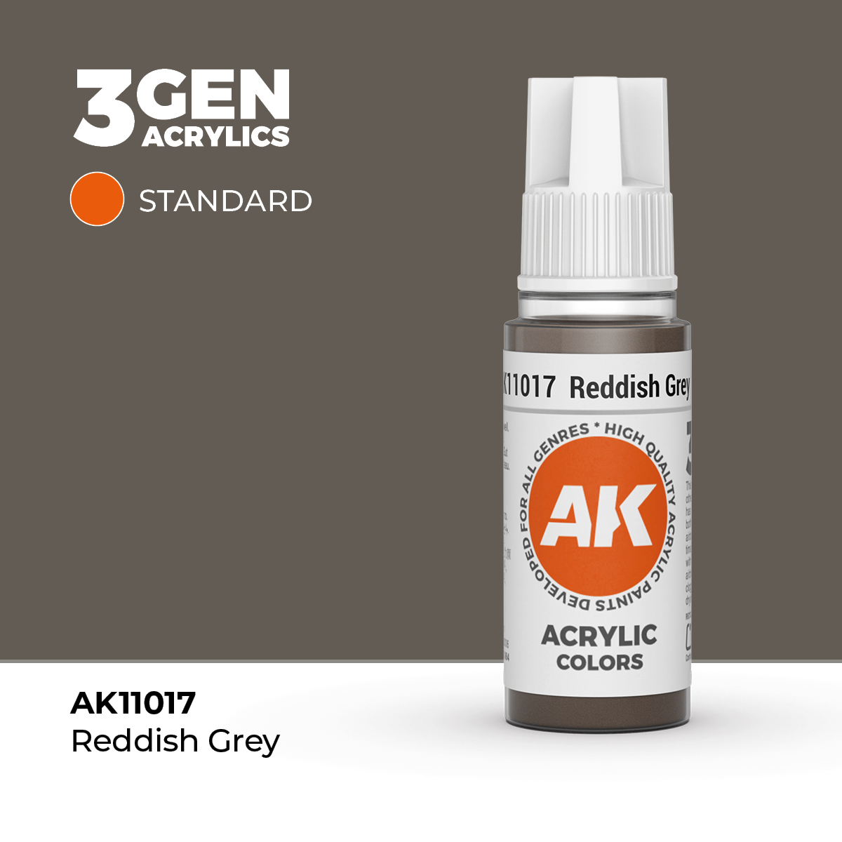 Gris Rojizo – Estandar – 3GEN Pintura Acrilica