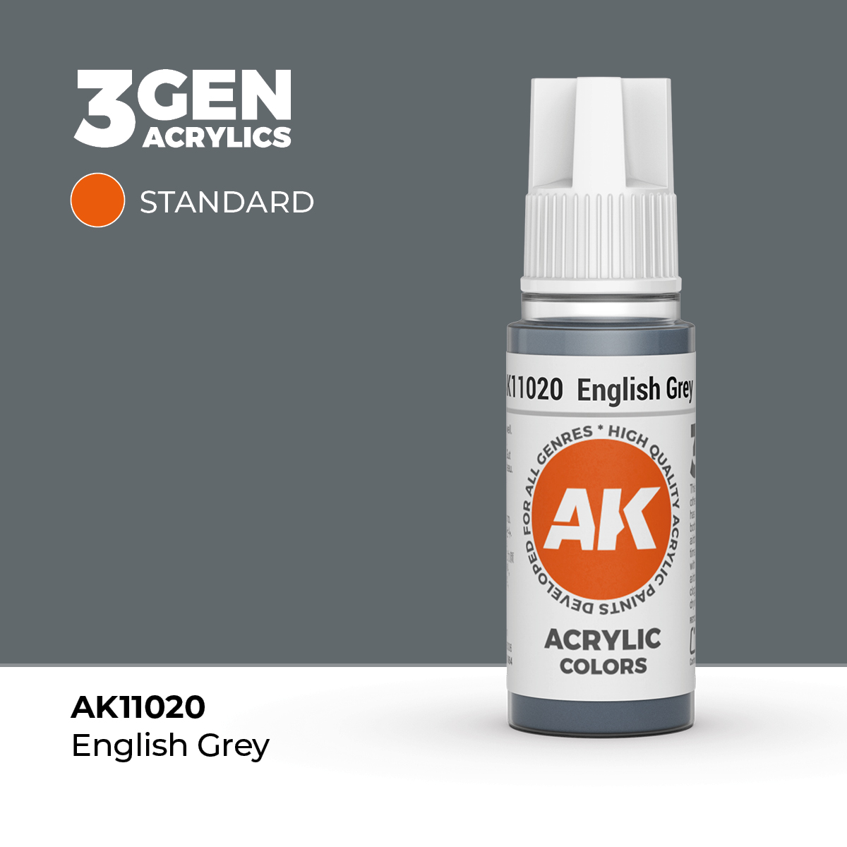 Gris Inglés – Estandar – 3GEN Pintura Acrilica