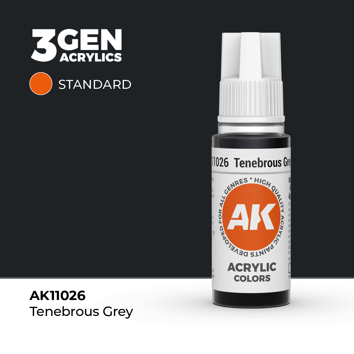 Gris Tenebroso – Estandar – 3GEN Pintura Acrilica