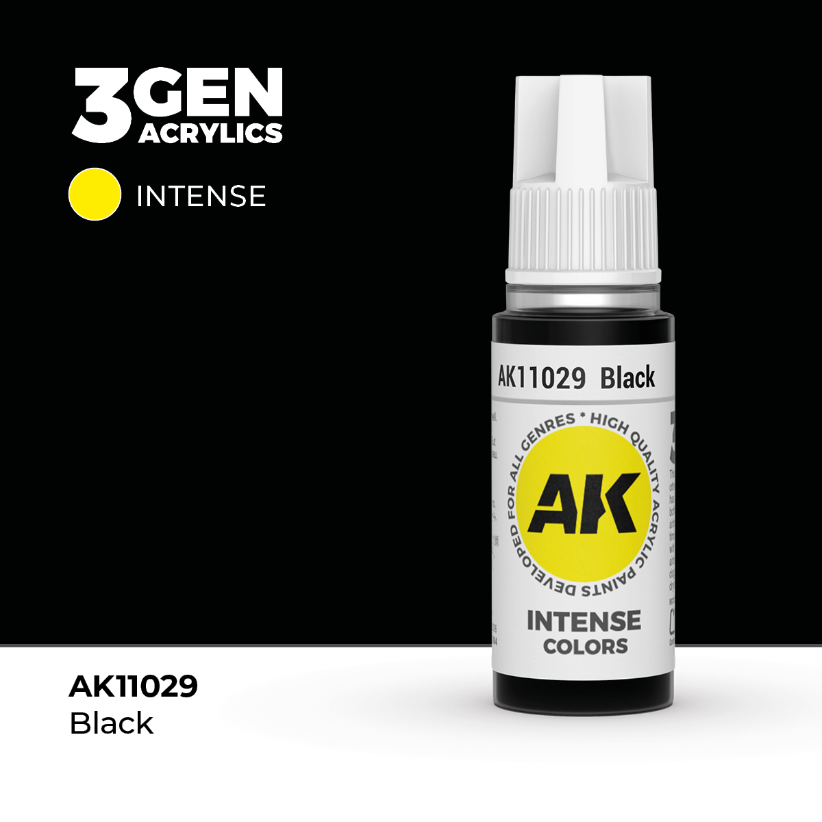 Negro – Intenso – 3GEN Pintura Acrilica
