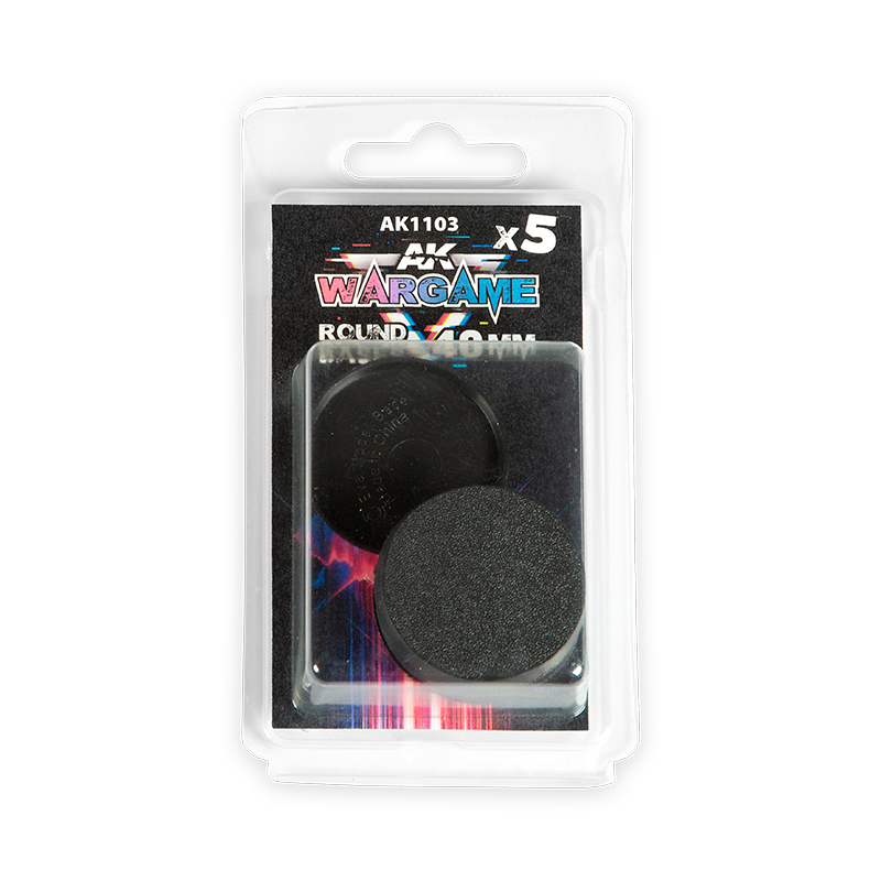Peana Redonda 40mm X5 Unidades