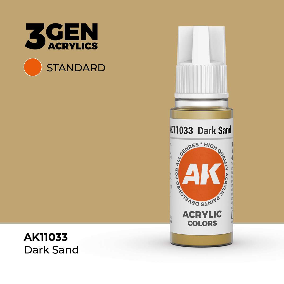 Arena Oscura – Estandar – 3GEN Pintura Acrilica