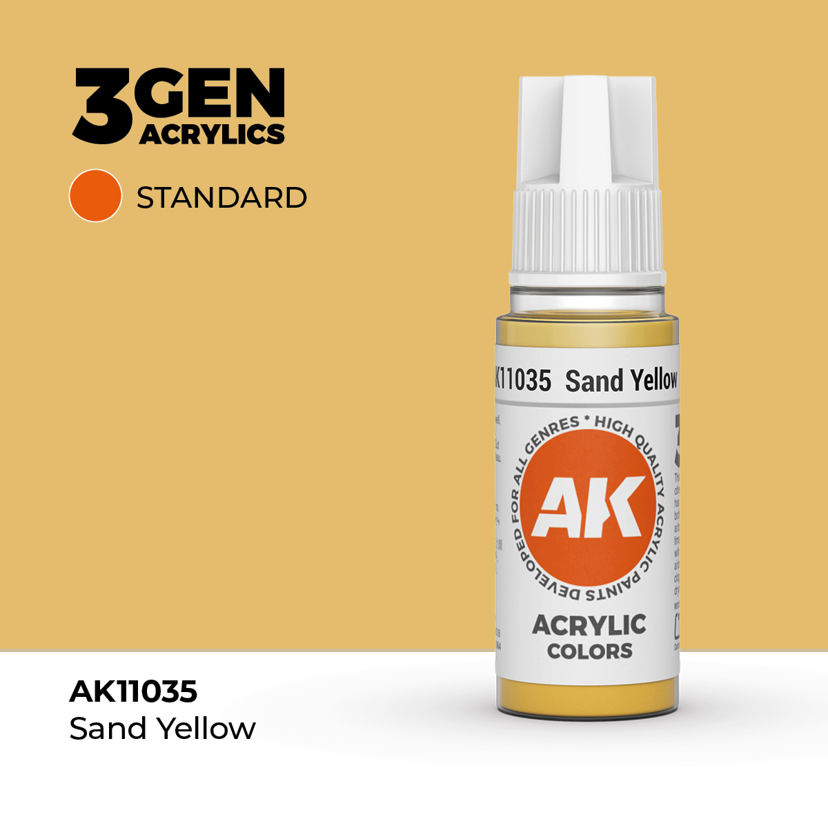 Amarillo Arena – Estandar – 3GEN Pintura Acrilica