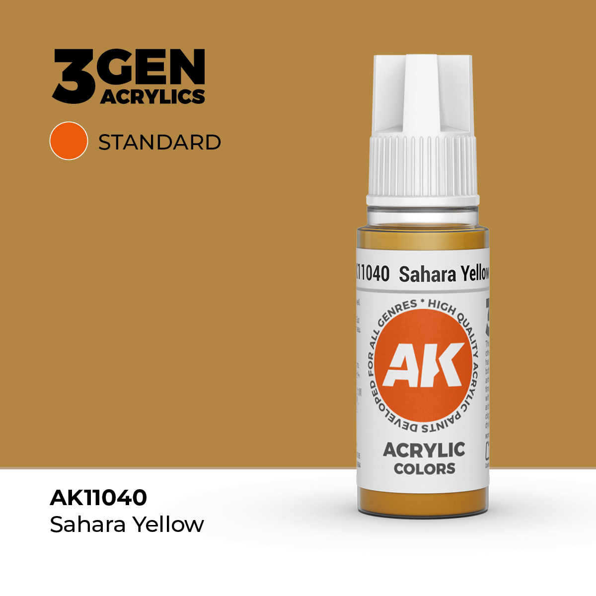 Amarillo Sahara – Estandar – 3GEN Pintura Acrilica