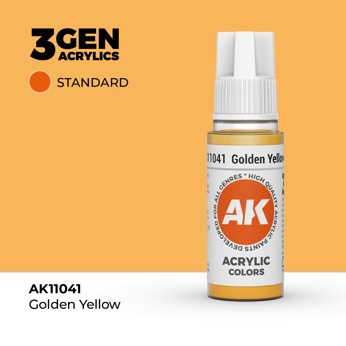 Amarillo Dorado – Estandar – 3GEN Pintura Acrilica