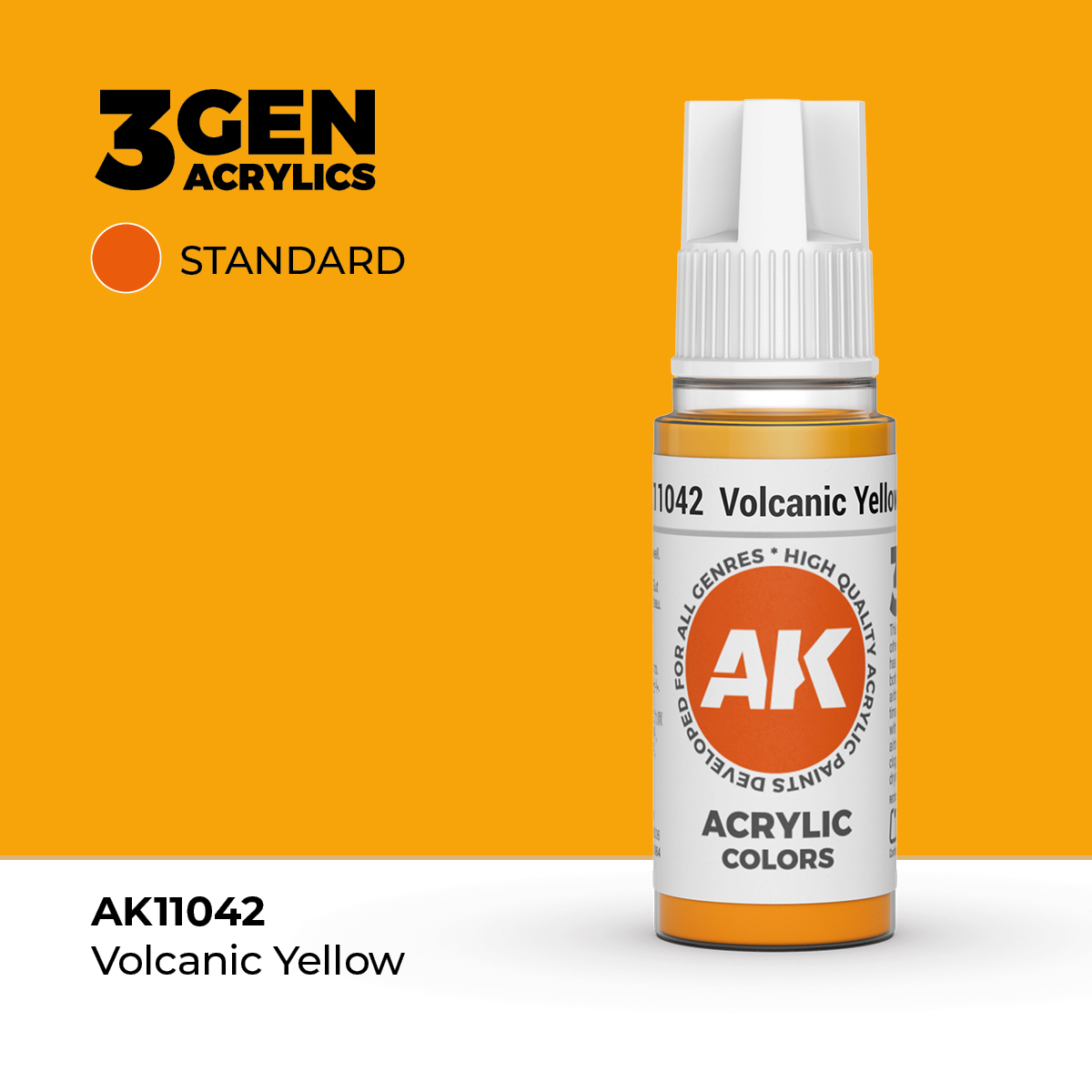 Amarillo Volcánico – Estandar – 3GEN Pintura Acrilica