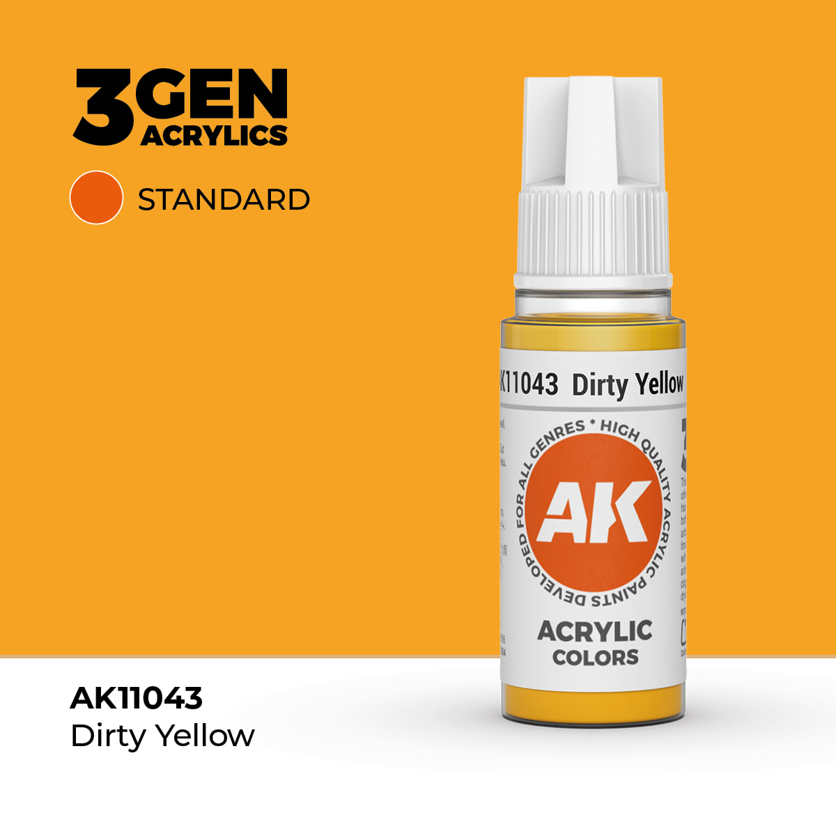 Amarillo Sucio – Estandar – 3GEN Pintura Acrilica