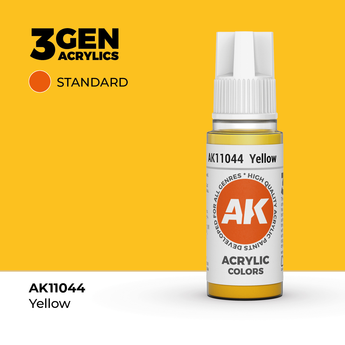 Amarillo – Estandar – 3GEN Pintura Acrilica