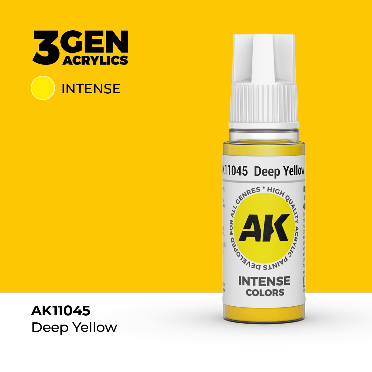 Amarillo Profundo – Intenso – 3GEN Pintura Acrilica