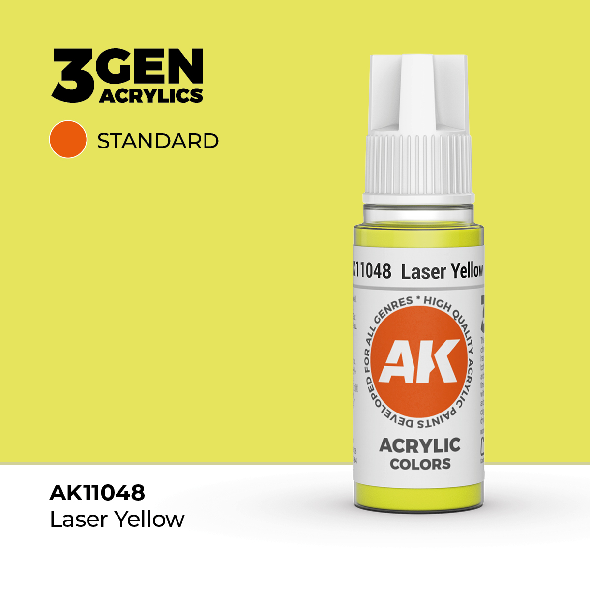 Amarillo Láser – Estandar – 3GEN Pintura Acrilica