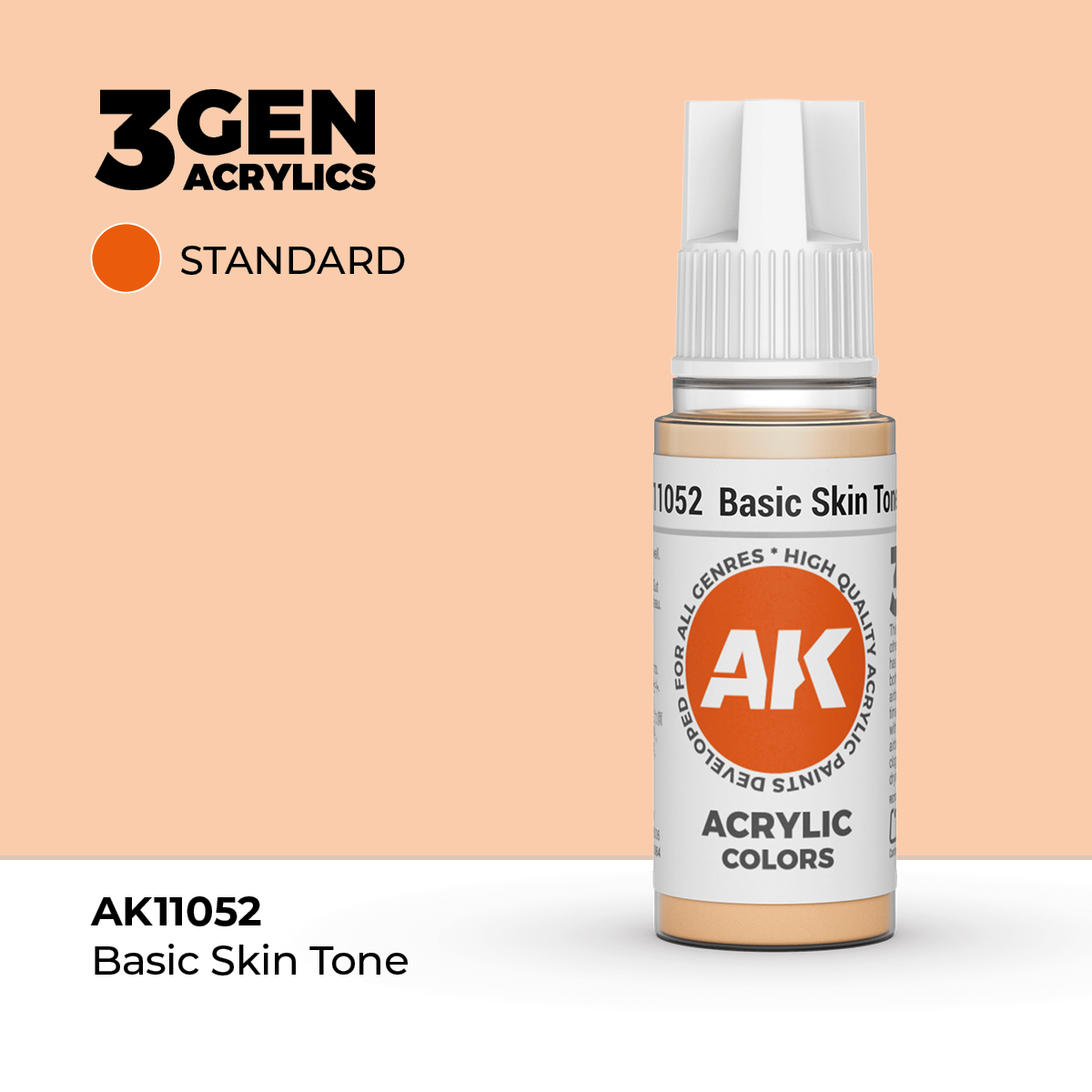 Tono de Piel Básico – Estandar – 3GEN Pintura Acrilica