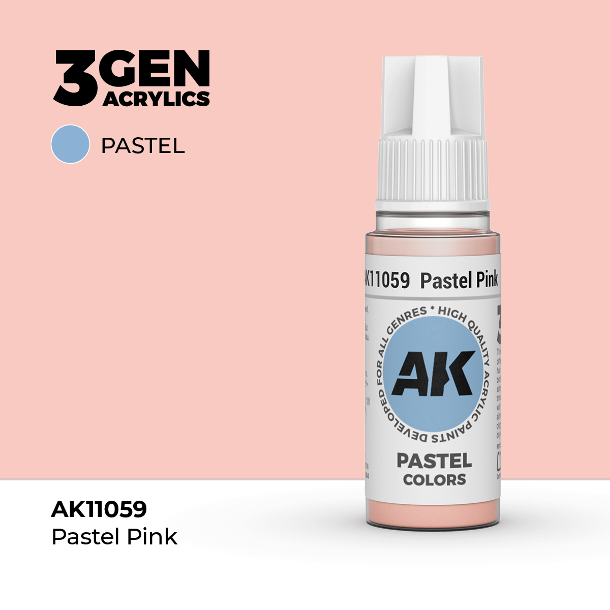 Rosa Pastel – Pastel – 3GEN Pintura Acrilica