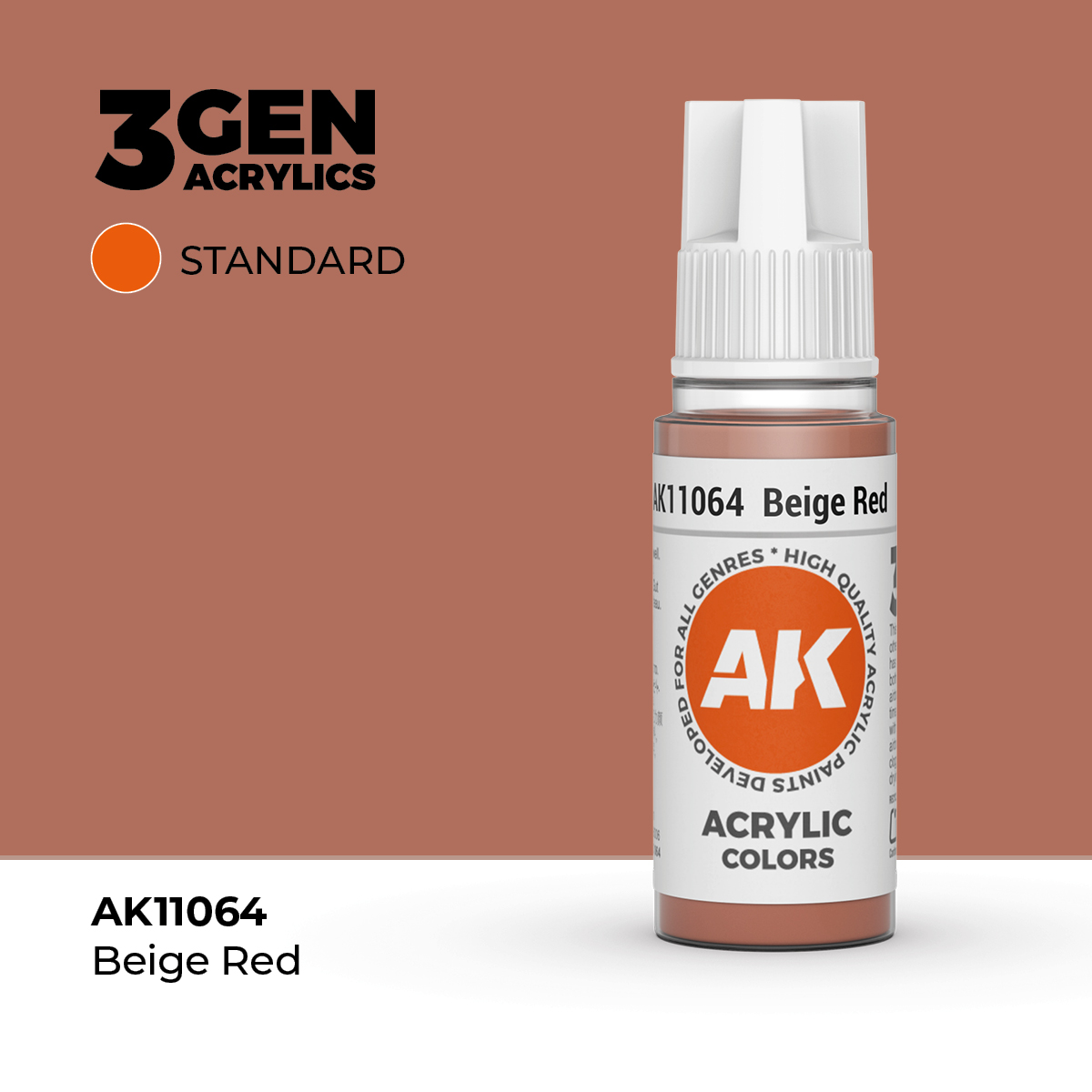 Rojo Beige – Estandar – 3GEN Pintura Acrilica