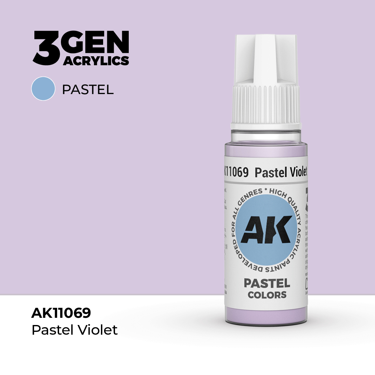 Violeta Pastel – Pastel – 3GEN Pintura Acrilica