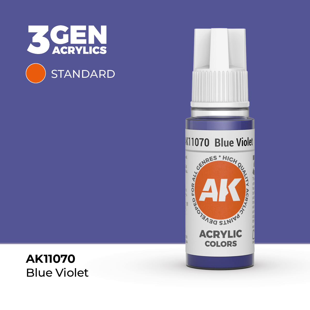 Violeta Azulado – Estandar – 3GEN Pintura Acrilica