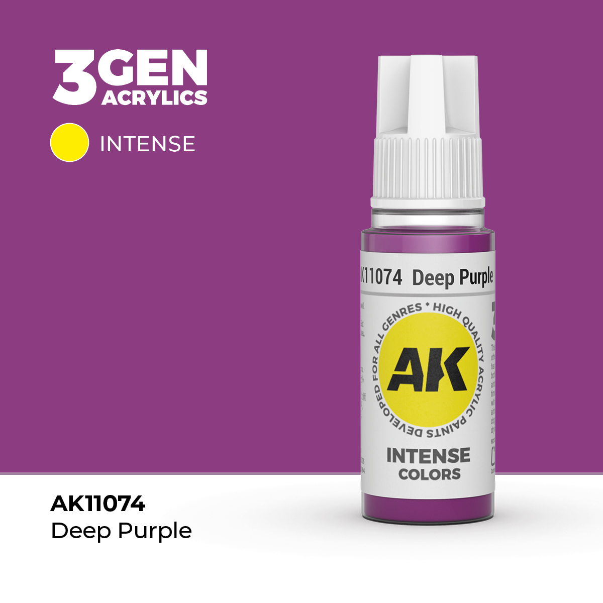 Púrpura Profundo – Intenso – 3GEN Pintura Acrilica