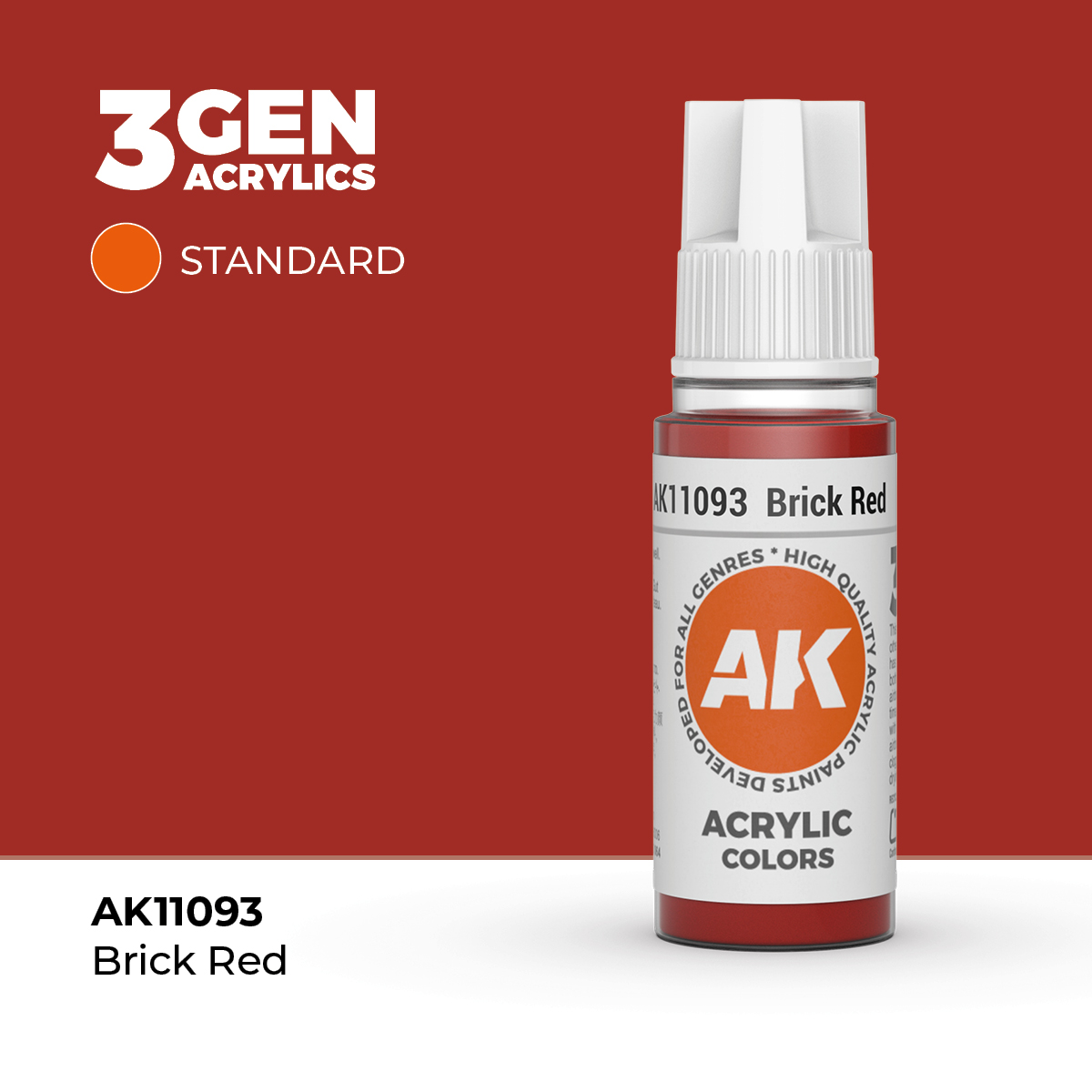 Rojo Ladrillo – Estandar – 3GEN Pintura Acrilica