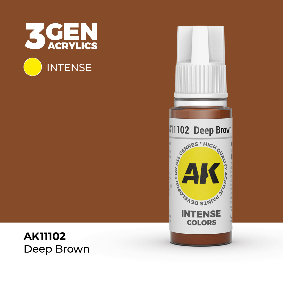 Marrón Profundo – Intenso – 3GEN Pintura Acrilica