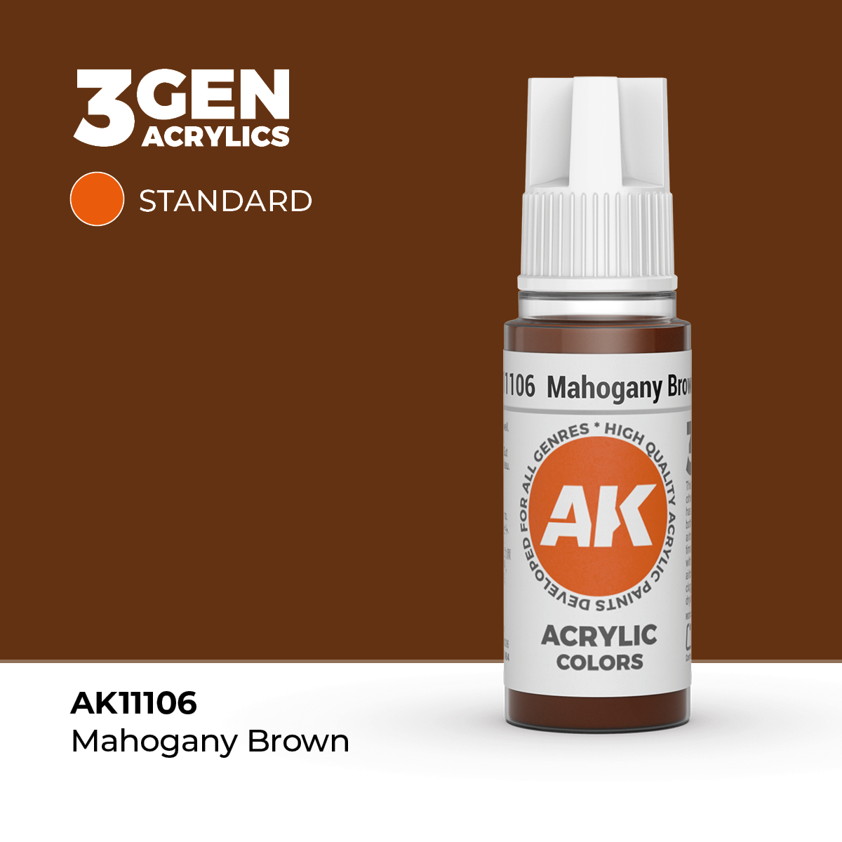 Marrón Caoba – Estandar – 3GEN Pintura Acrilica