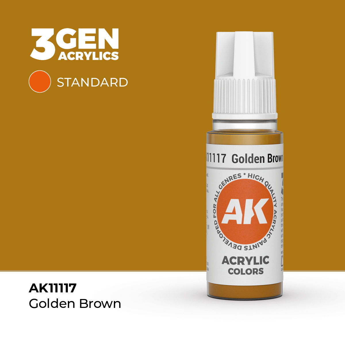 Marrón Dorado – Estandar – 3GEN Pintura Acrilica