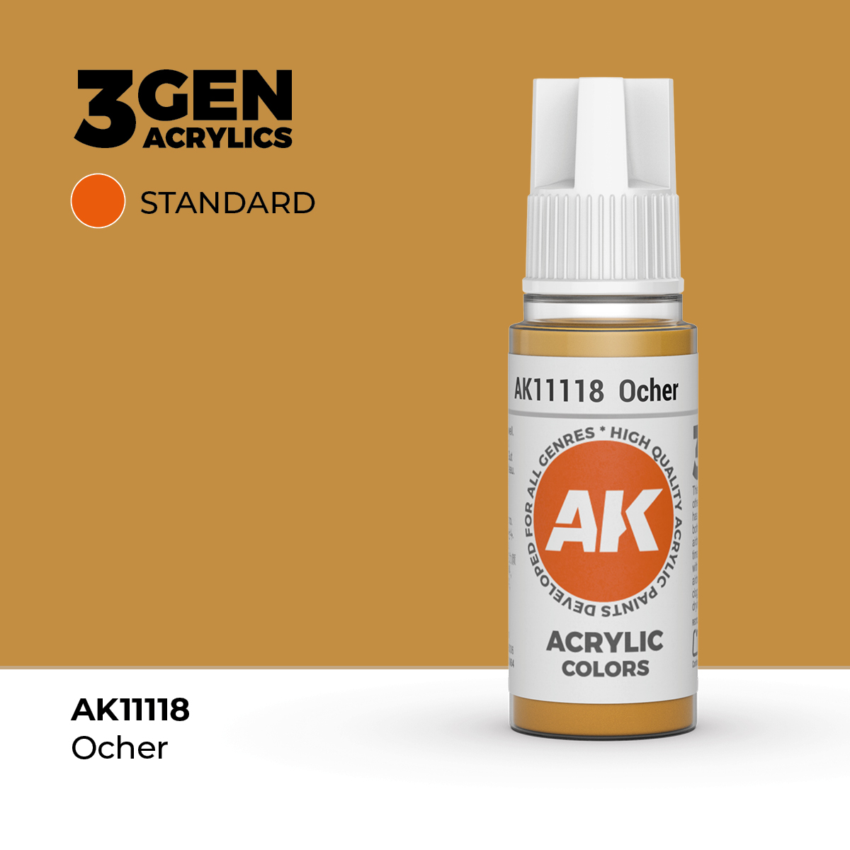 Ocre – Estandar – 3GEN Pintura Acrilica