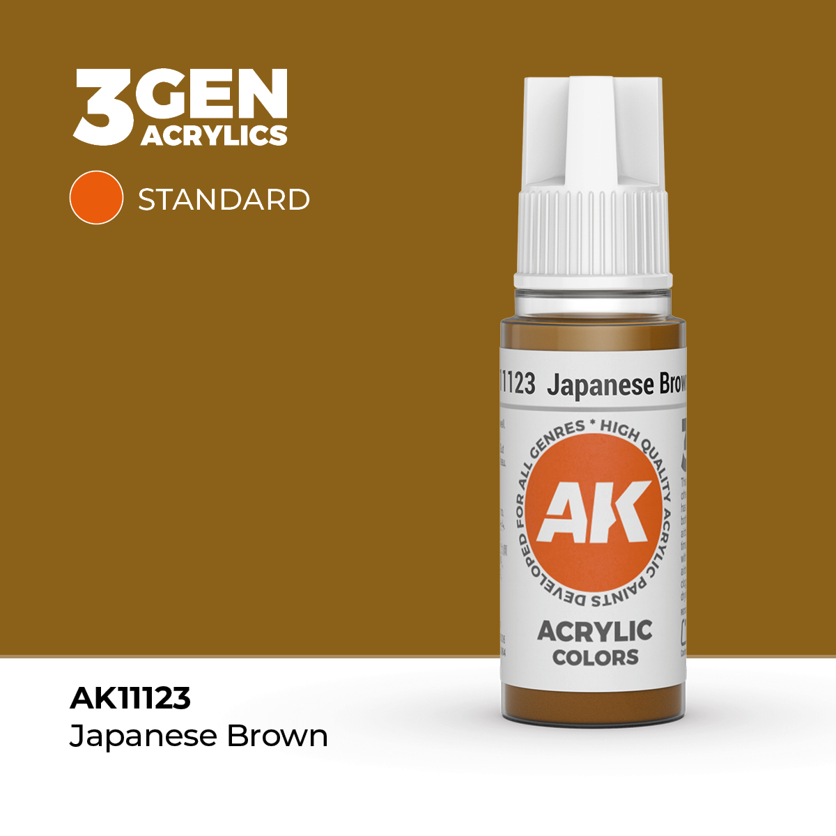 Marrón Japonés – Estandar – 3GEN Pintura Acrilica